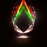 Abstract Creative dynamic element