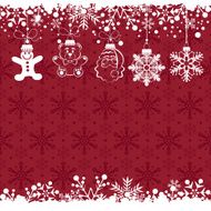 Christmas decoration frame N802