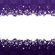 Christmas decoration frame N815
