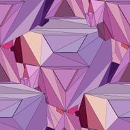 Geometric 3D seamless background N3