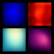 Set of shiny vector backgrounds N2