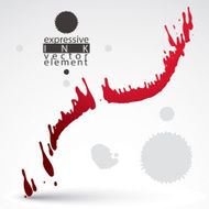 Watercolor bright graffiti splash element paint backdrop N2