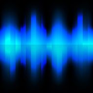 Digital wave background
