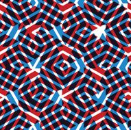Geometric messy lined seamless pattern transparent vector N4