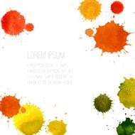 Watercolor vector background N28