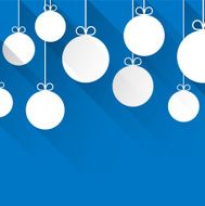 Christmas blue abstract background N10