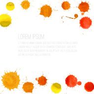 Watercolor vector background N29