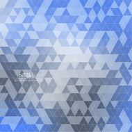 Creative abstract triangle pattern N40