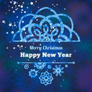 Vector snowflakes for Christmas and New Year&#039;s design