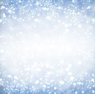 Christmas background with glitter snowflakes