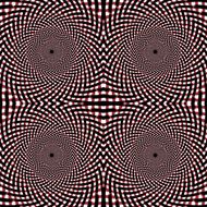 Geometric lined optical seamless pattern