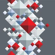 Geometric 3D seamless background N4