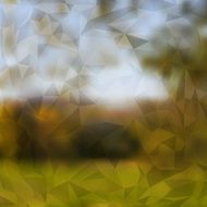 Modern Abstract Blurred Background with Transparent Triangles N4