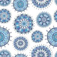 Seamless decorative Christmas pattern