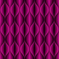 Pink curvy lines seamless pattern