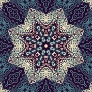Seamless decorative pattern in arabic style N15
