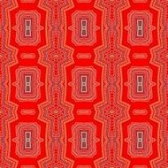 Seamless decorative pattern in arabic style N16