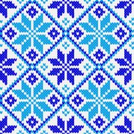 Nordic ornament knitting seamless texture N2