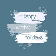 Grunge winter background N2