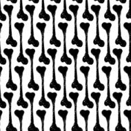 Vertical bones seamless background