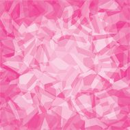 creative random shape triangular pattern pink background
