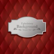 Vector abstract upholstery background N14