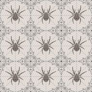 Seamless Spider Pattern N2