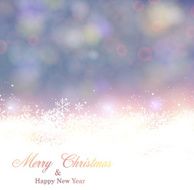 Christmas background with fallen snowflakes N15