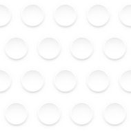 Seamless realistic white button pattern (web background)