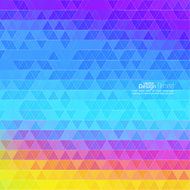 Creative abstract triangle pattern N43