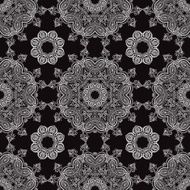 Lace Hand drawn seamless pattern