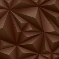 Brown polygon background N2