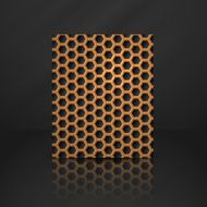 Hexagon Metal Banner N10