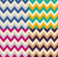 Four seamless patterns N16