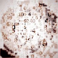 Digital code background N17