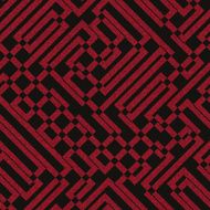 Seamless geometric design on black paper N2