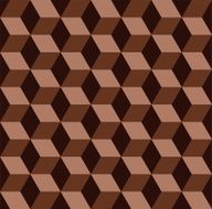 vector abstract chocolate mosaic pattern