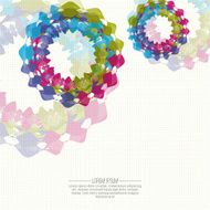 Vector abstract background with texture of dots colored and bri N3