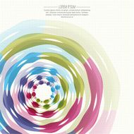 Vector abstract background with texture of dots colored and bri N4