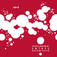 Colored Modern Vector Inky Wallpaper Eps8 Blob Seamless Pattern N7