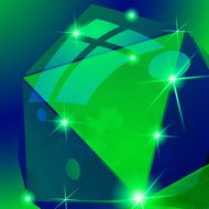 Textured background plastic deformed sparkling model dimension N2