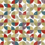 Vector geometric colorful textile abstract seamless pattern N5