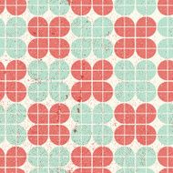 Colorful ornamental tattered textile geometric seamless pattern