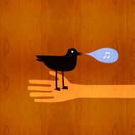 Song burd sings the blues
