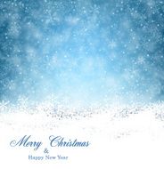 Christmas background with fallen snowflakes N16