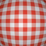 vector 3d red picnic tablecloth background