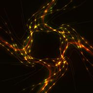 Abstract Creative dynamic element N2
