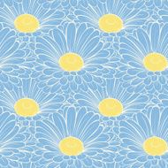 seamless background with flowers N31