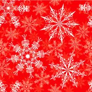 Seamless snowflakes pattern N22