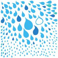 Raindrops pattern background weather illustration